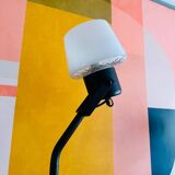 Vintage opaline designer floor lamp