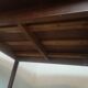 Scandinavian extendable round dining table in teak