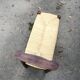 Cantel or antique mulched bench of fireplace corner