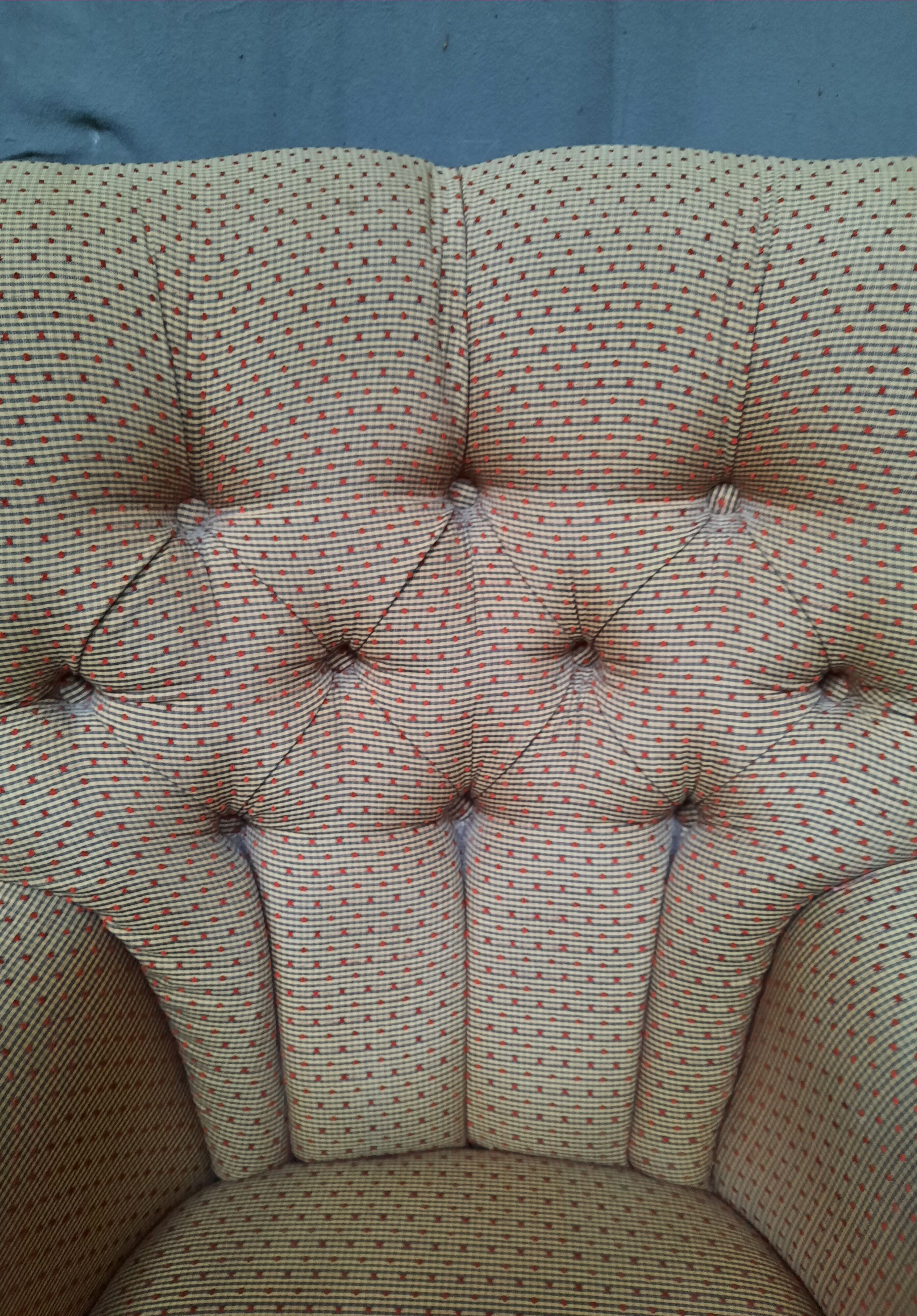 Pair of toad armchairs