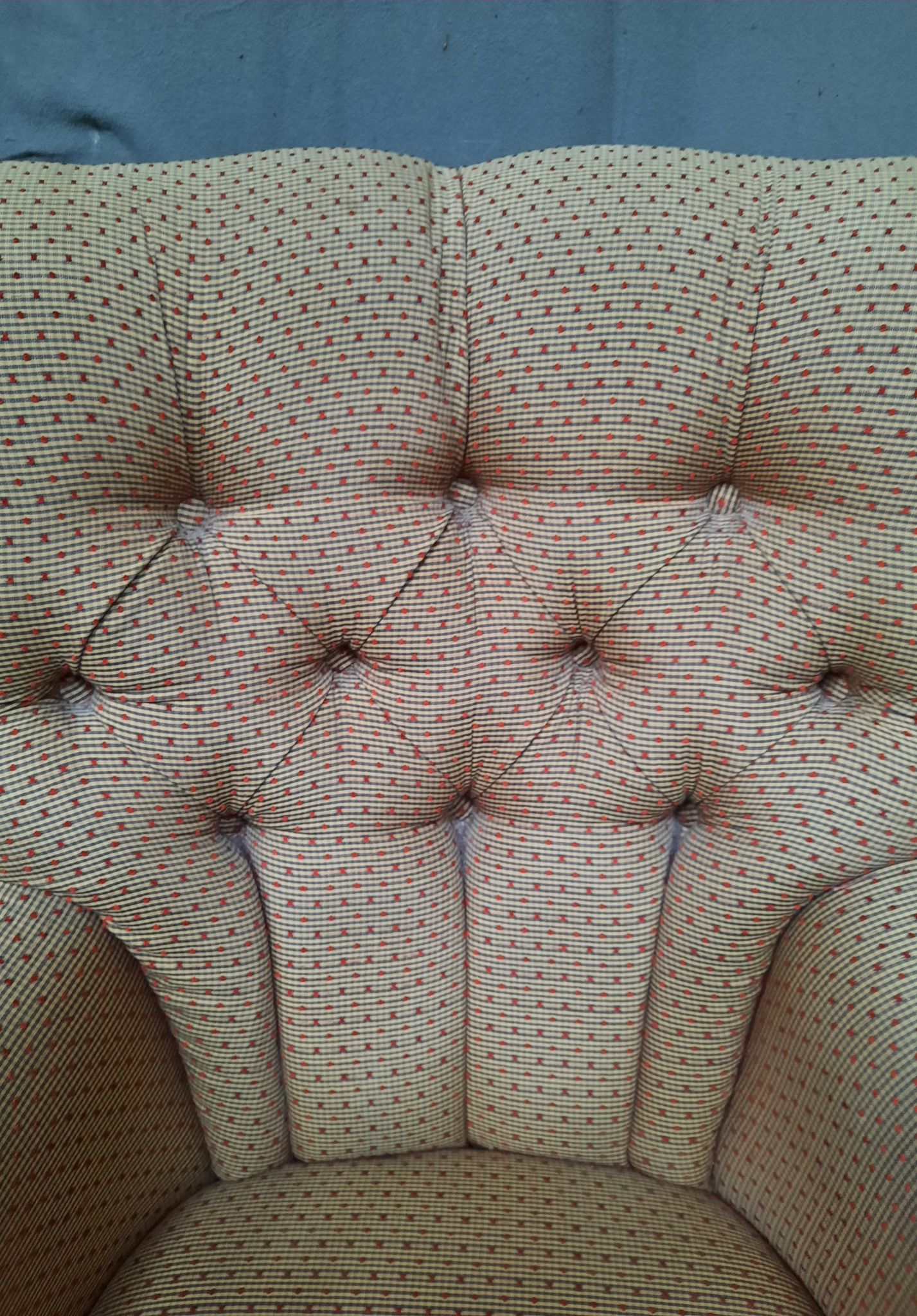 Pair of toad armchairs