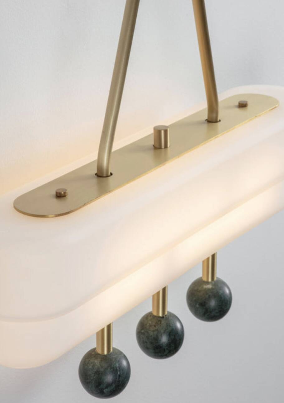 Pair of Spate wall lights, Bert Frank