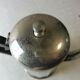 Old metal and wood pourer/coffee maker, vintage