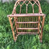 Vintage 60s/70s rattan bamboo armchair
