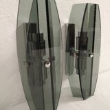Pair of 70s wall light