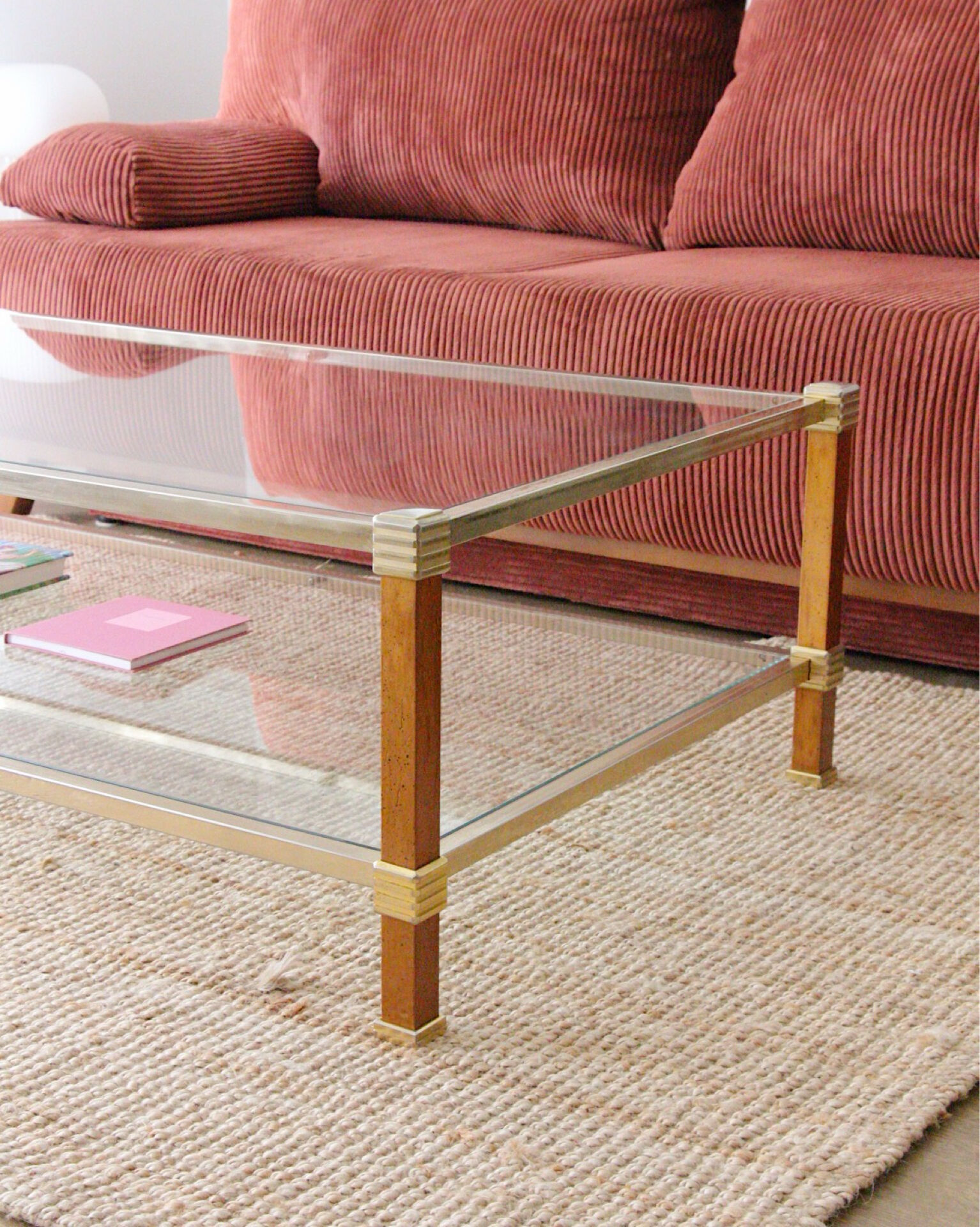 1970s double-top coffee table
