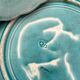 Two Onnaing barbotine bird plates, late 19th century