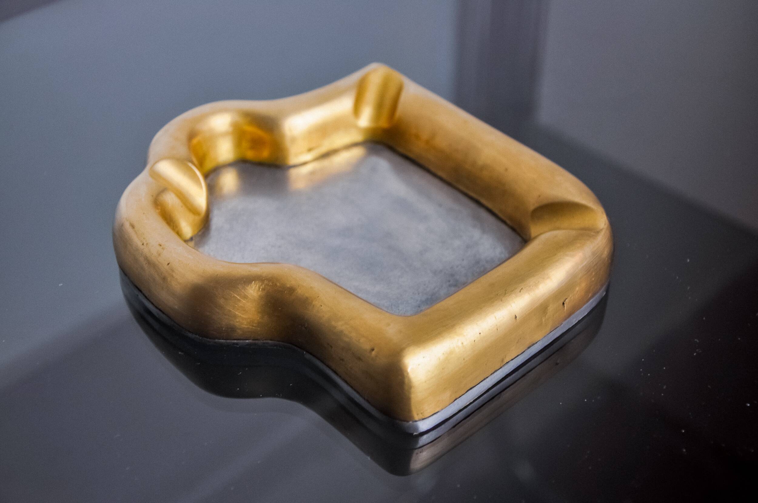 Brutalist "Puzzle" Ashtray by David Marshall, Spain, 1970