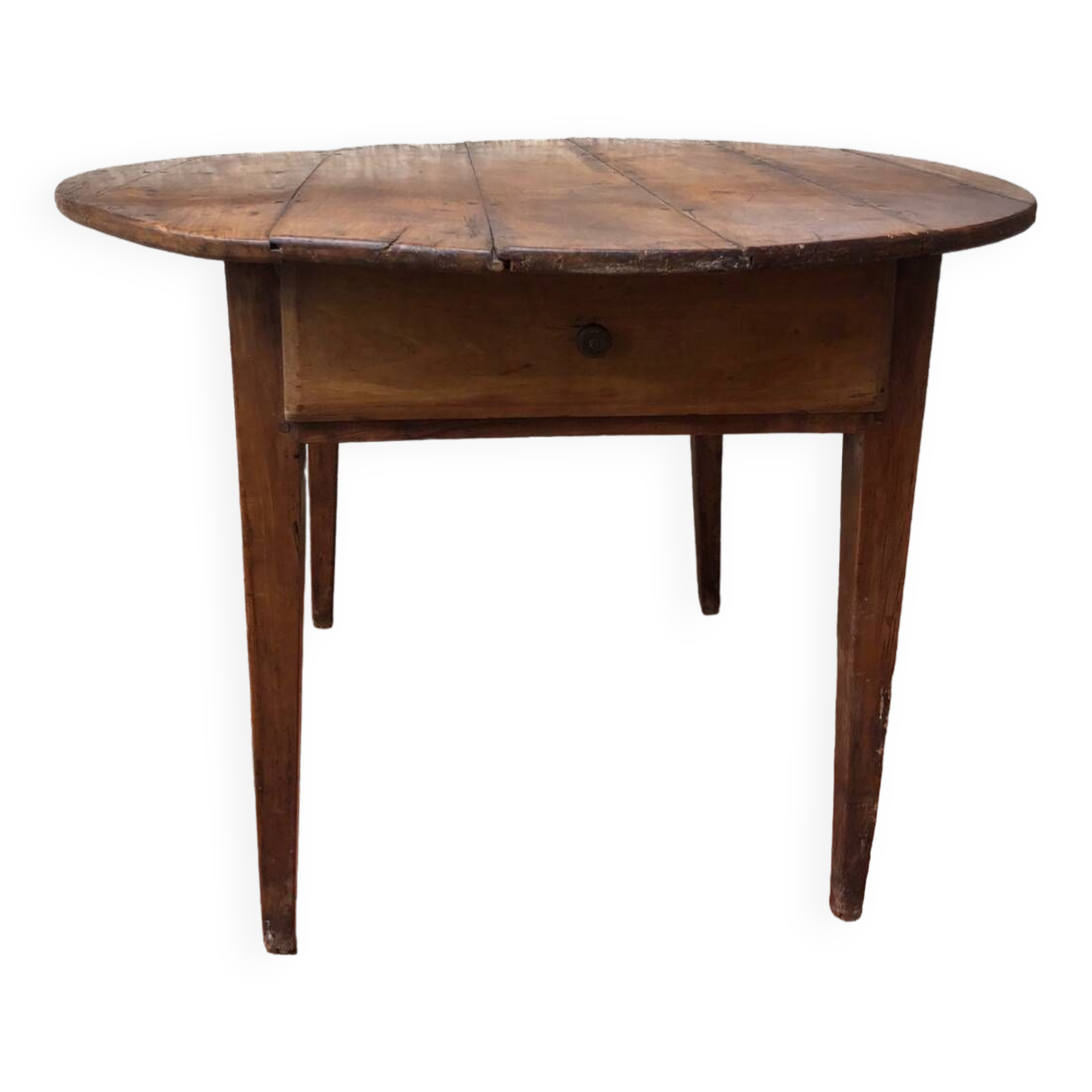 Table à manger ronde rustique