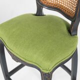 2 Louis XV style bar stools, Belgium