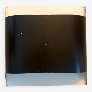Rolf Kruger and Dieter Witte (XXth century) - Wall lamp in dark brown lacquered aluminum - Staf editor