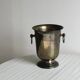 Antique patinated, hallmarked champagne bucket