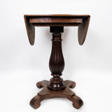 Side table with extensions in mahogany from around the 1890s