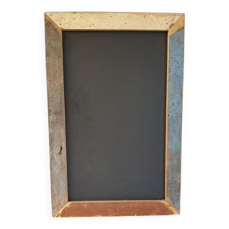 Slate - blackboard in polychrome wood