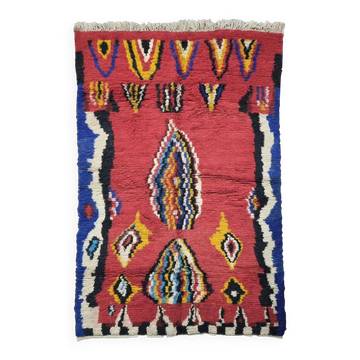 Tapis Berbère avec motifs abstrait -