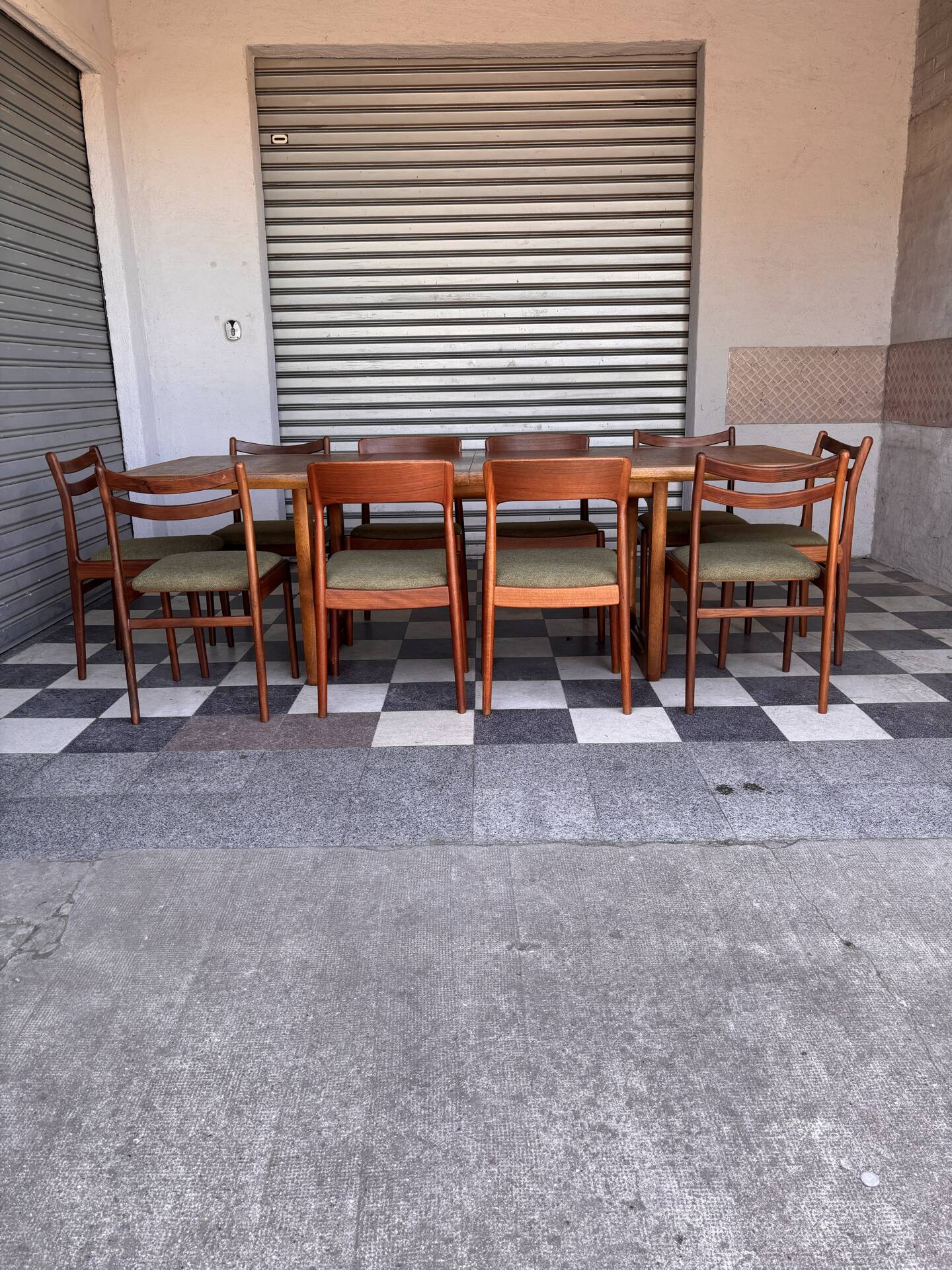 Grande table vintage