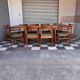 Grande table vintage