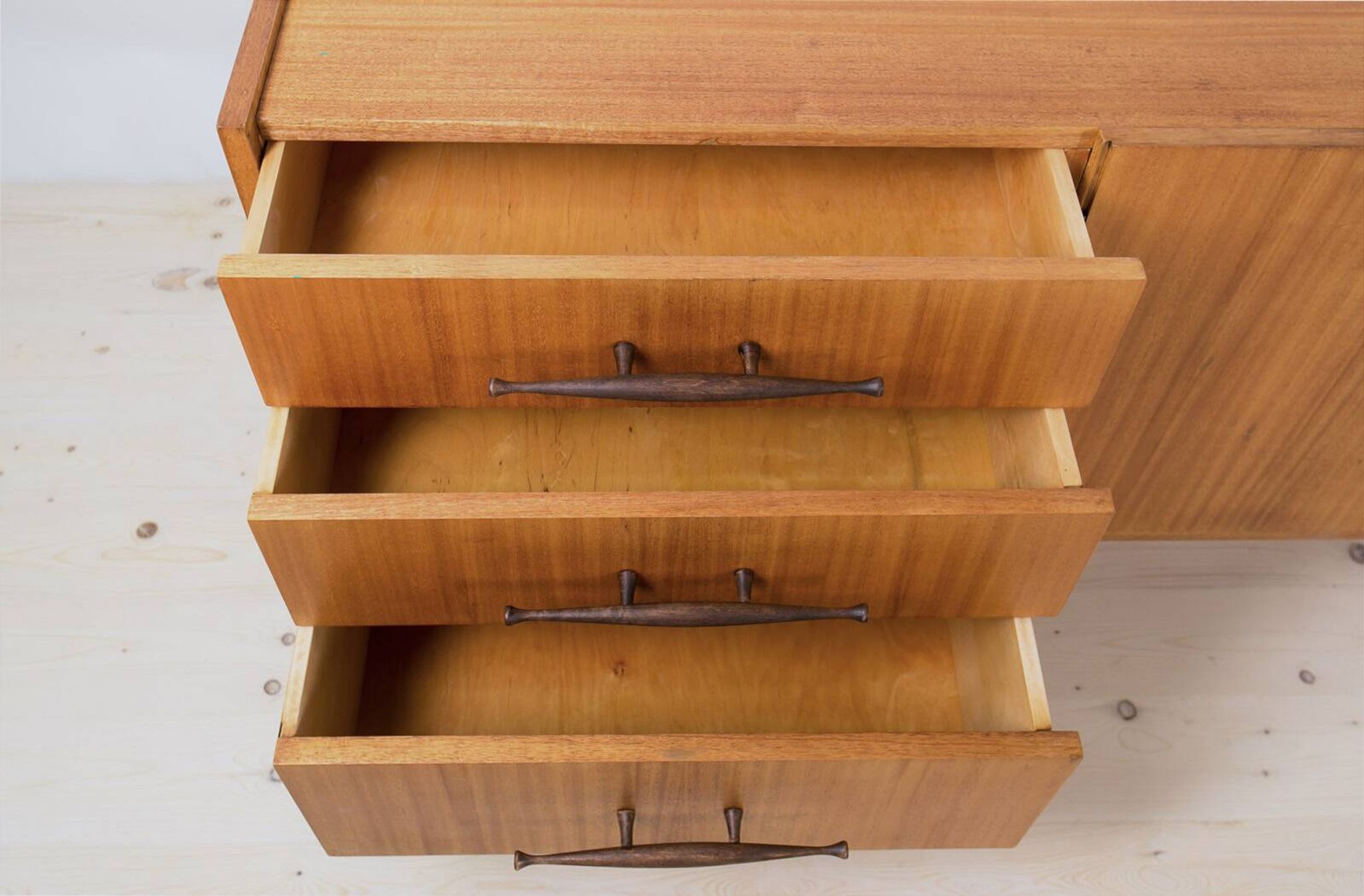 Marian Grabiński sideboard for Jarocin furniture factory, mid-century modern elegance, 1950s