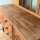 Carved wooden sideboard
