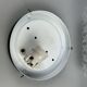 1960s/70s Ceiling Lamp, Flush Mount Glass, German Design