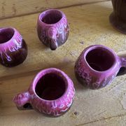 Vallauris Liqueur Service - Carafe and 8 Goblets