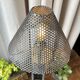 Lampe artisanale style industriel