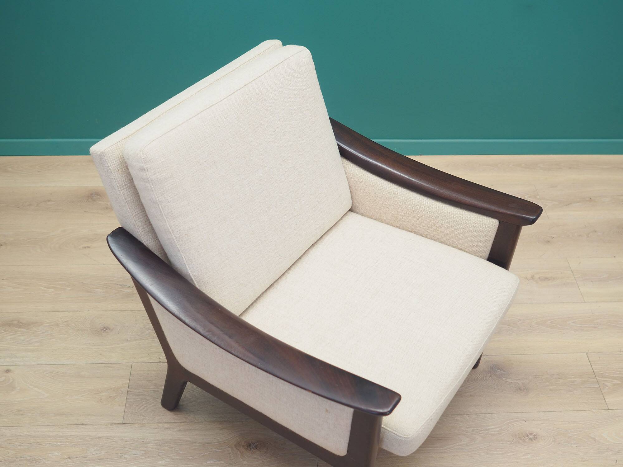 Beige armchair, Danish design, 1970s, production: Denmark