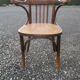 Canned bentwood armchair