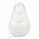 Original glass table lamp triplex opal