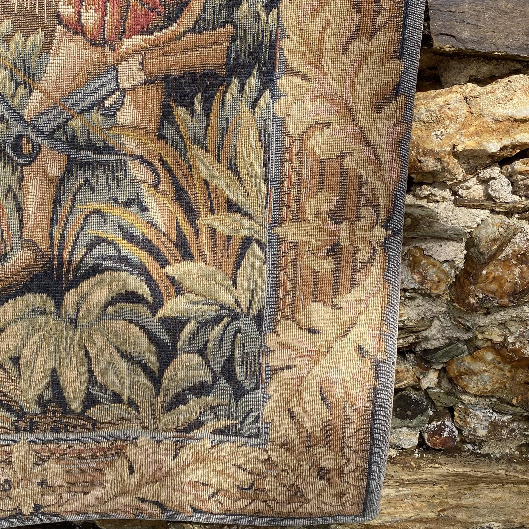 Tapisserie murale "Chasse royale ", Franklin Mint, fabriqué en France