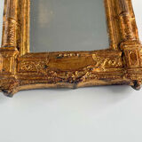 Small Vintage Gold Mirror – Neoclassical & Napoleon III Style