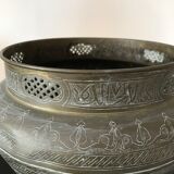 Pot cover Tas orient copper basin opened Persian