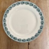 Compotier - footed plate in ironstone model Iberia from Saint Amand