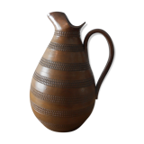 Stoneware pitcher