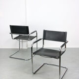 Vintage Bauhaus Cantilever S34 Leather Chair