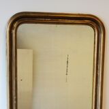 Louis Philippe mirror in gilded wood 150x90cm