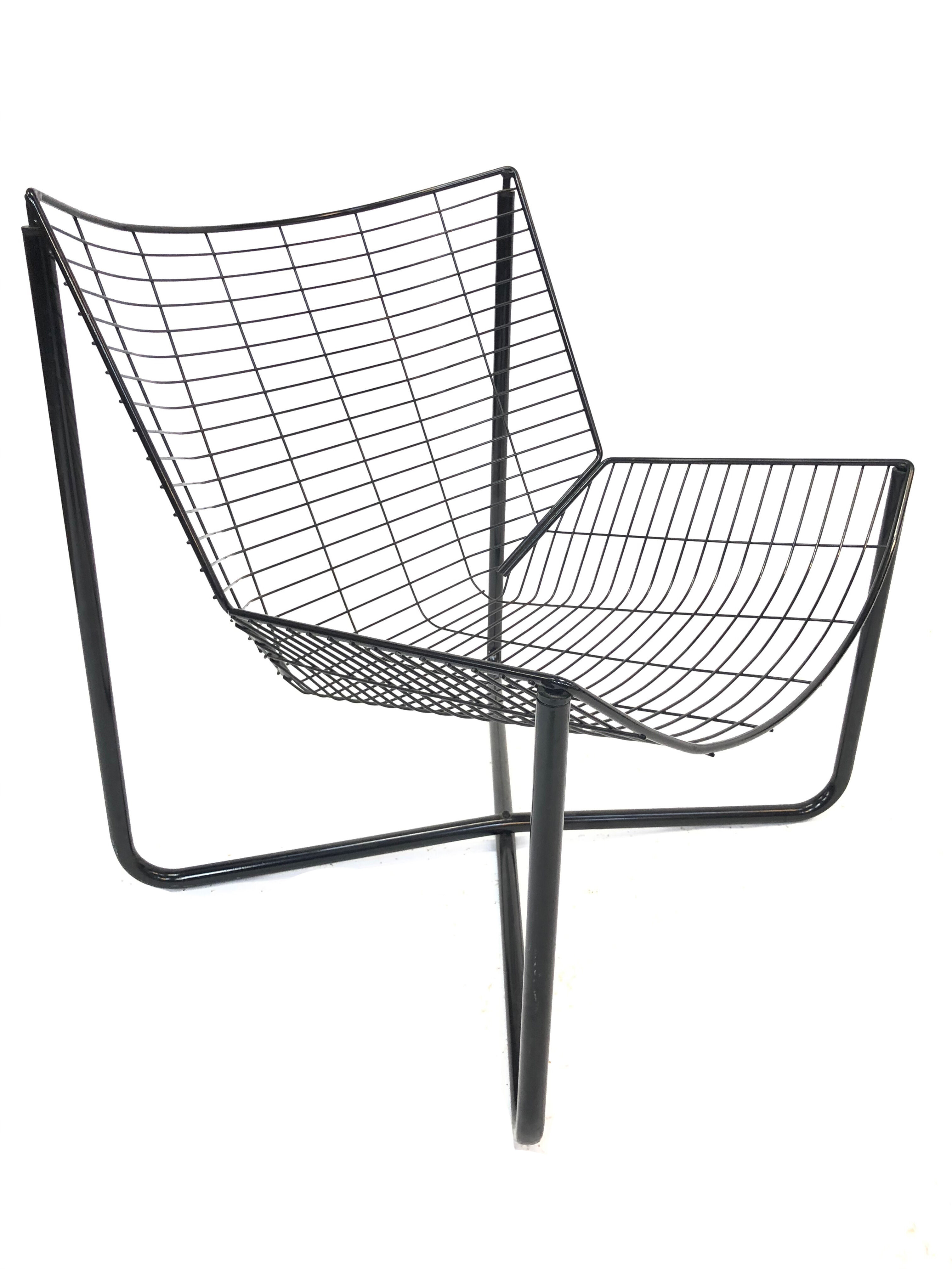 Fauteuil Ikea Jarpen Wire Chair vintage Niels Gammelgaard