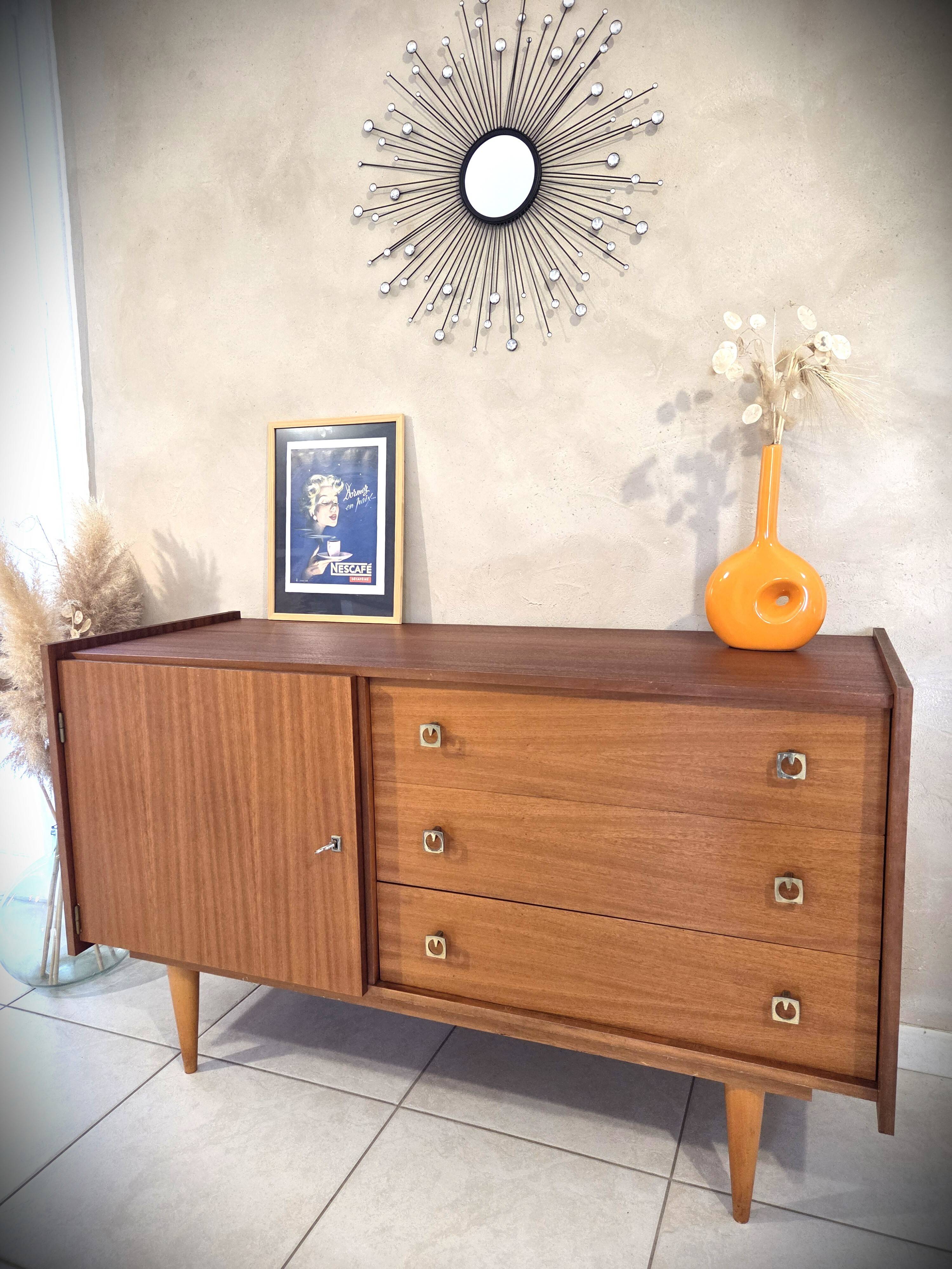 Enfilade design scandinave en teck