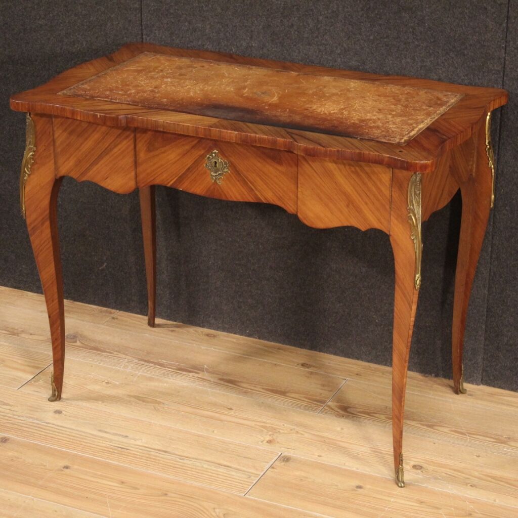 French Louis XV style writing desk from 20th century