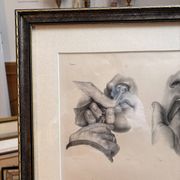 Old Engraving Nose Nasal Cavity NICOLAS HENRI Jacob Bourgery Medical Anatomy