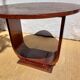round pedestal table, Art Deco