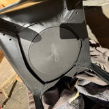 Cassina CAB 413 black armchair