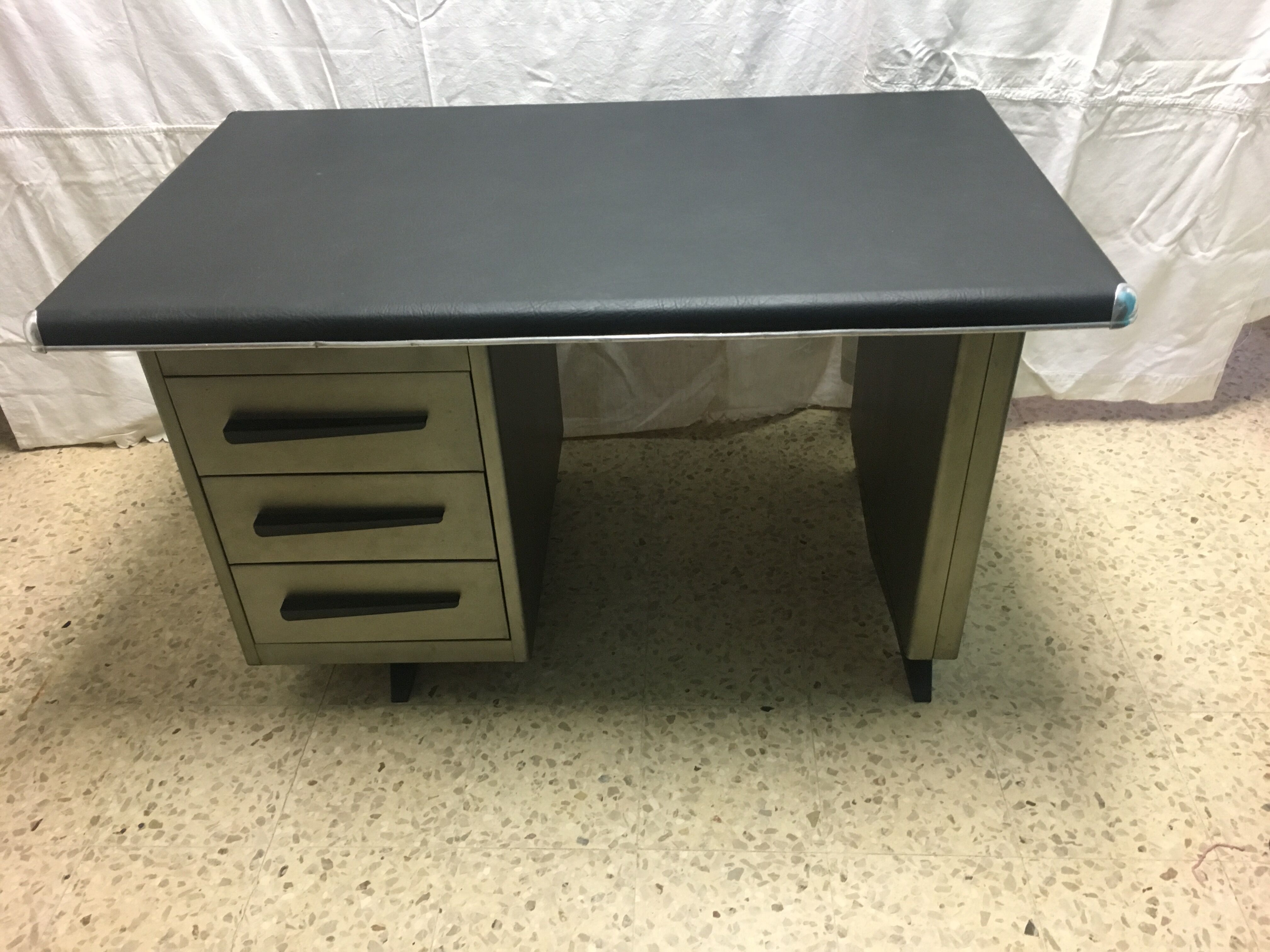 Industrial metal desk from the 60s