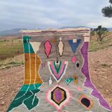 Handmade Berber wool BOUJAAD rug 300X200 cm
