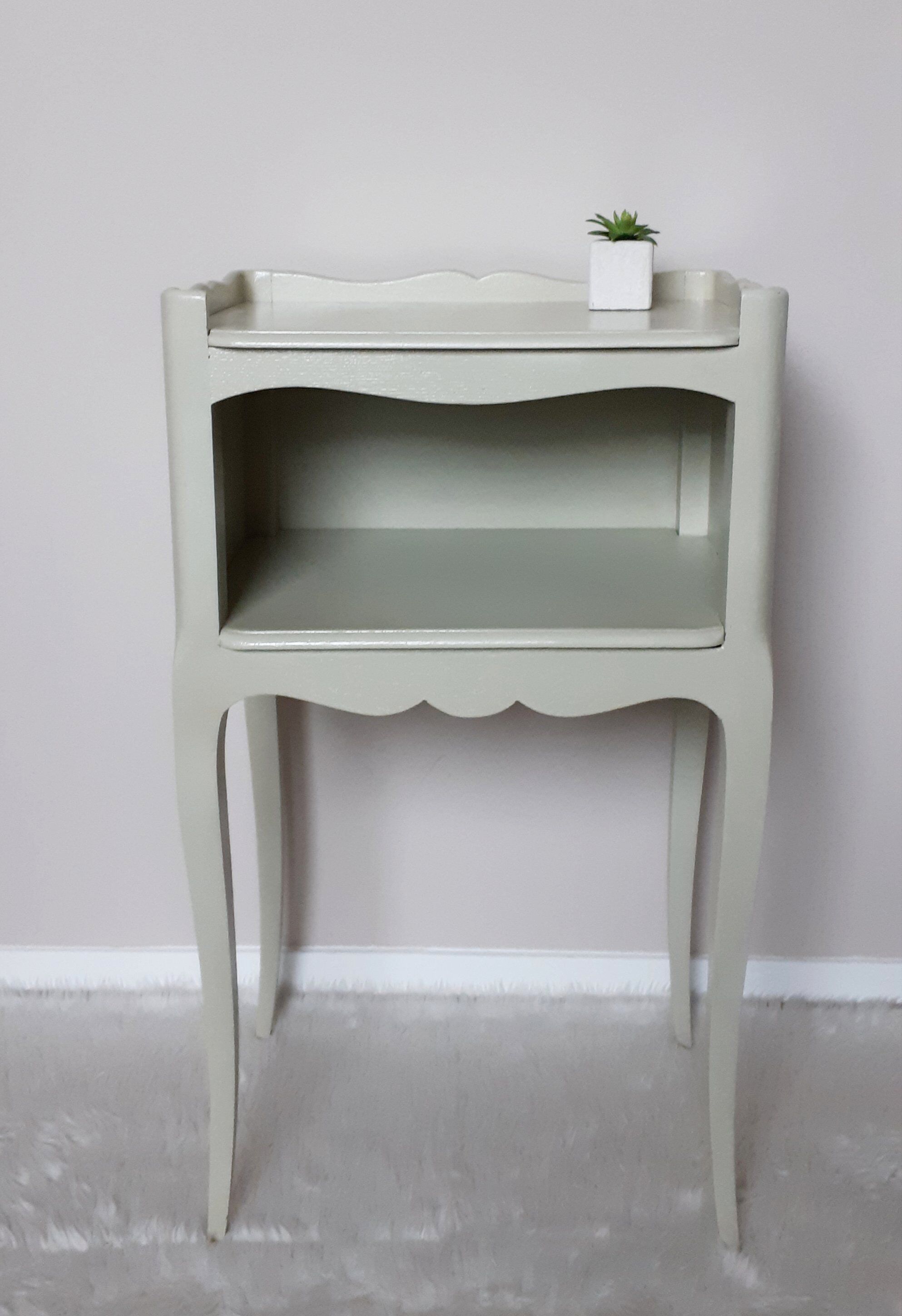 2 bedside table set style Louis XV patina