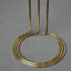 Set of candlesticks in brass 1960