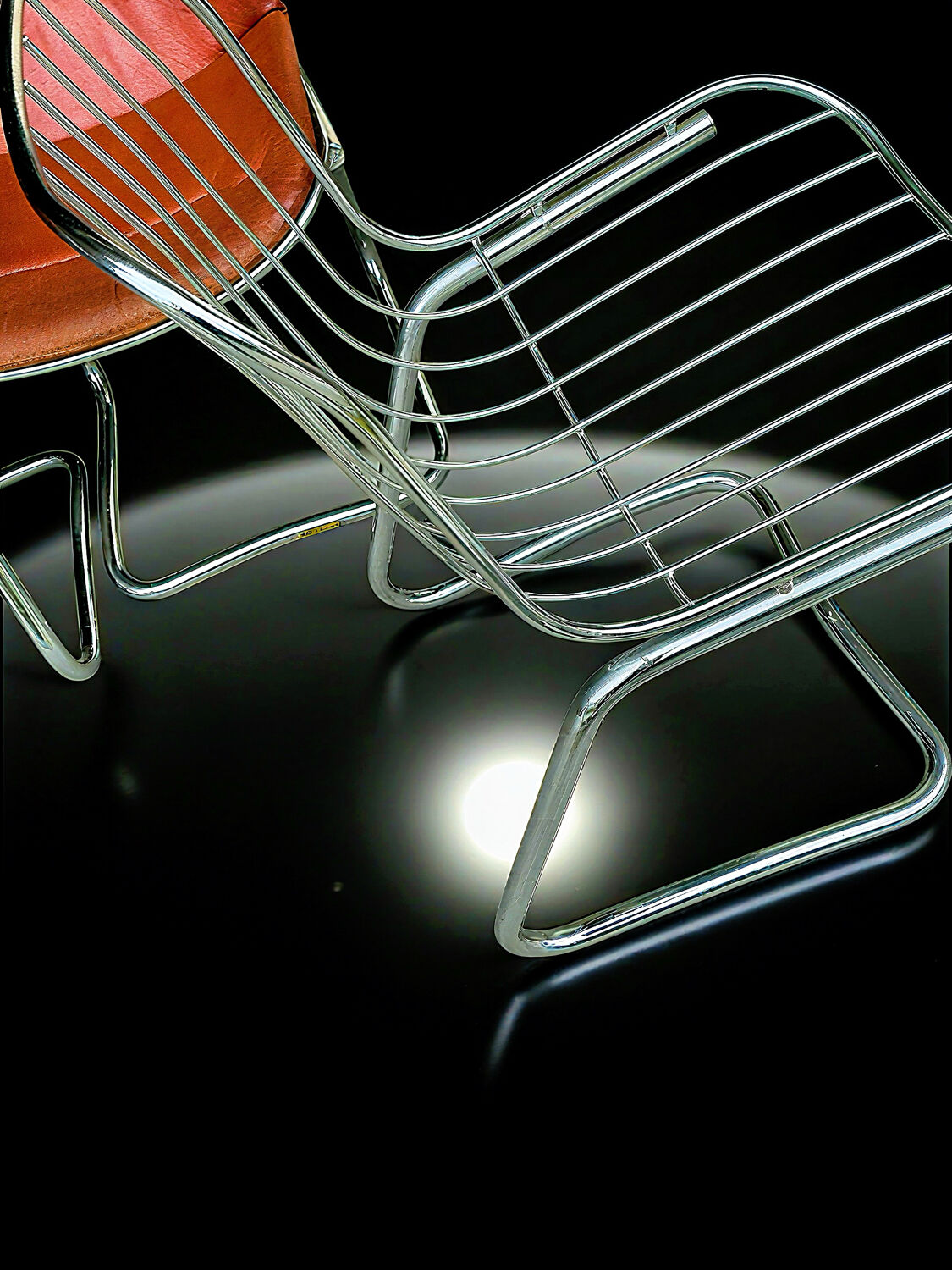 Chrome chair Gastone Rinaldi
