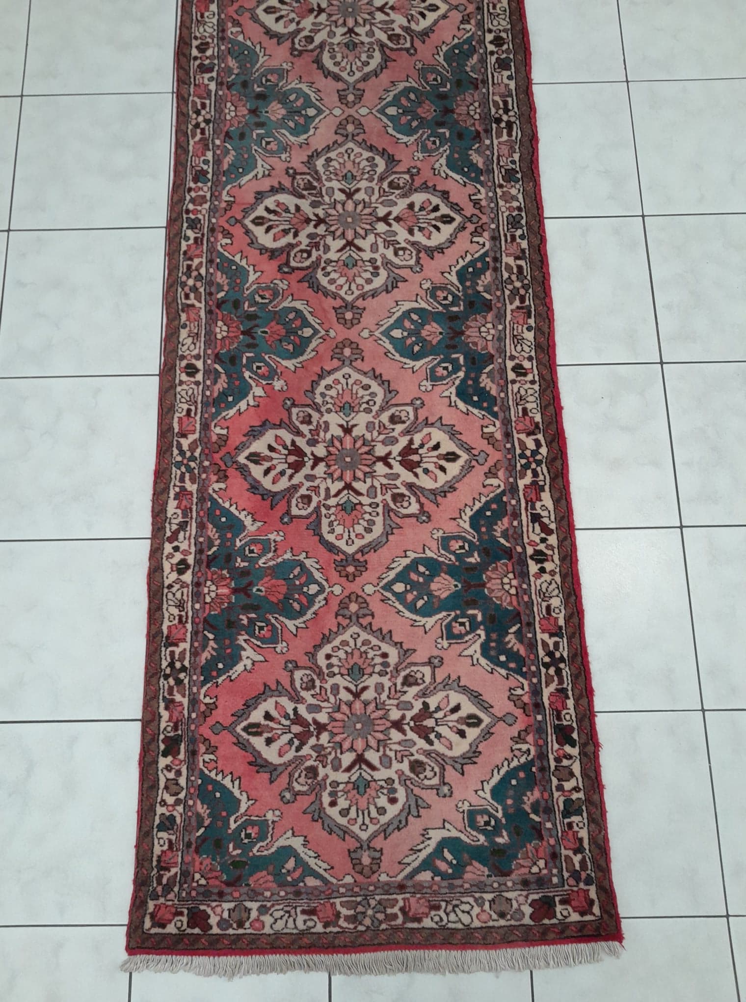 Carpet persian gallery hamadan handmade 328x82cm