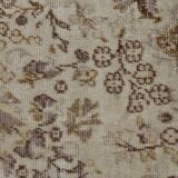 5x9 Vintage Brown Cream Classic Turkish Rug, 165x284Cm