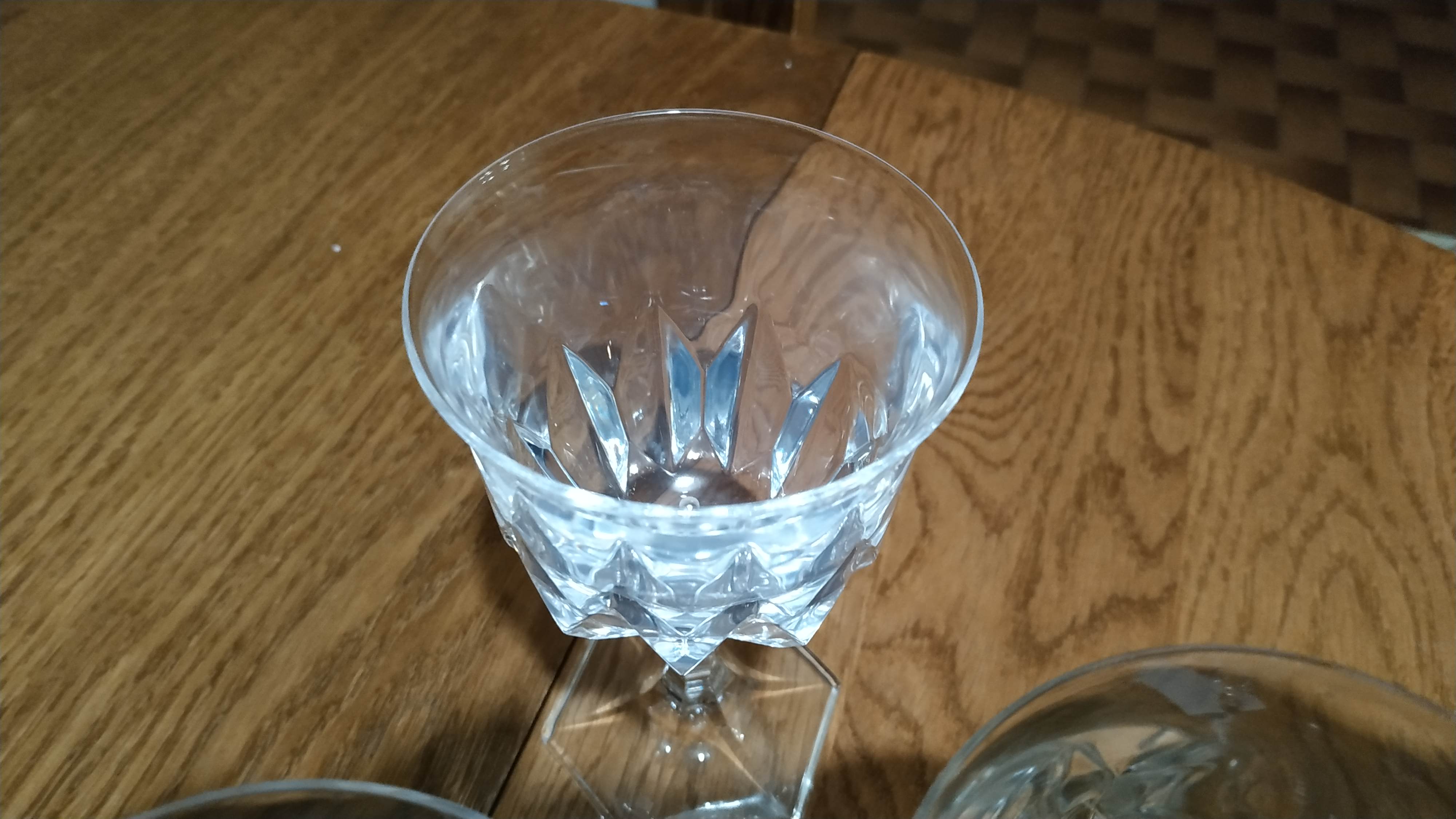 Lot 11 Crystal Crystal Glasses Chaumont Series